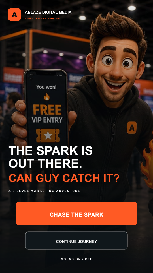 Catch the Spark interactive demo artwork